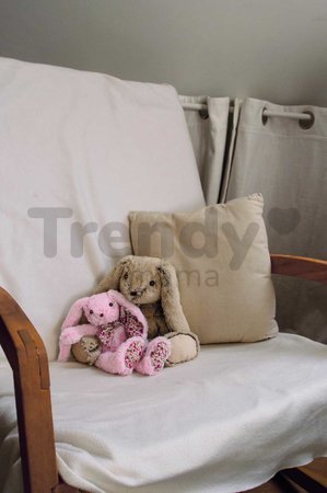 Plyšový zajačik Beige Bunny Copain Calin Histoire d’ Ours béžový 40 cm v darčekovom balení od 0 mes
