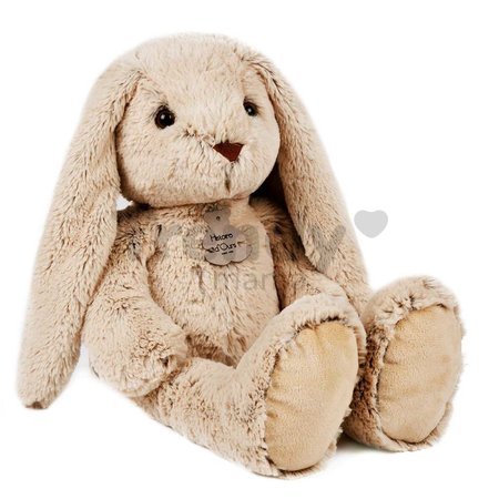 Plyšový zajac Bunny Beige Copain Calin Histoire d’ Ours v darčekovom balení béžový 50 cm od 0 mes
