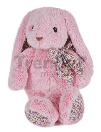 Plyšový zajac Bunny Pink Copain Calin Histoire d’ Ours v darčekovom balení ružový 40 cm od 0 mes