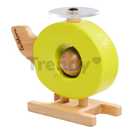 Drevená helikoptéra a lietadlo Plane and Heli Eichhorn s otáčateľným rotorom od 12 mes