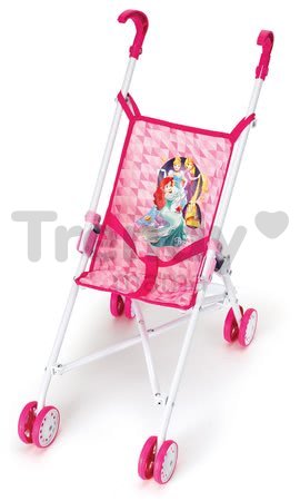 Kočík pre bábiku golfky Disney Princezné Smoby (57 cm rúčka) ružový od 24 mes
