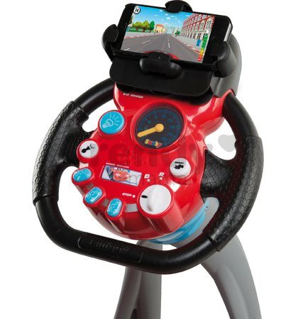 Elektronický trenažér V8 Cars Ice Driver Smoby so zvukom a svetlom