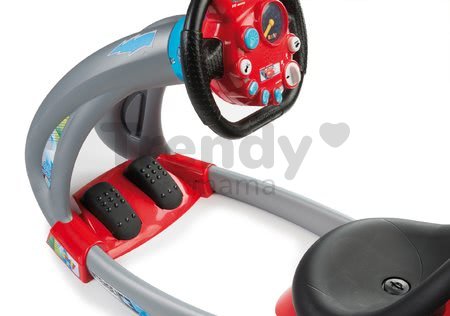 Elektronický trenažér V8 Cars Ice Driver Smoby so zvukom a svetlom