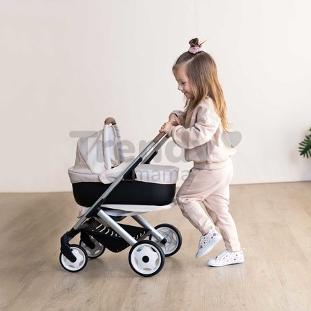 Kočík trojkombinácia Puschair Sandy Maxi Cosi&Quinny Smoby hlboký športový a prenosná postieľka pre 42 cm bábiku výška rúčka 64 cm