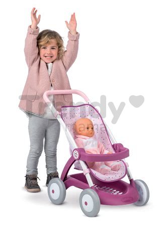 Kočík športový Violette Baby Nurse Smoby pre bábiky (55 cm rúčka) od 18 mesiacov