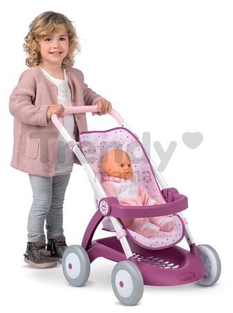 Kočík športový Violette Baby Nurse Smoby pre bábiky (55 cm rúčka) od 18 mesiacov