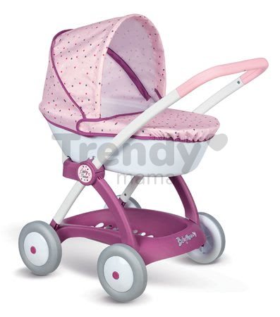 Hlboký kočík Violette Baby Nurse Smoby pre bábiky (55 cm rúčka) od 18 mes