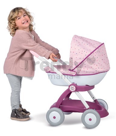 Hlboký kočík Violette Baby Nurse Smoby pre bábiky (55 cm rúčka) od 18 mes