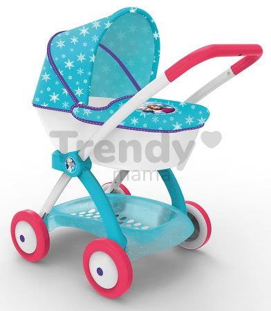 Kočík pre bábiku Frozen Smoby hlboký (58 cm rúčka) od 18 mes