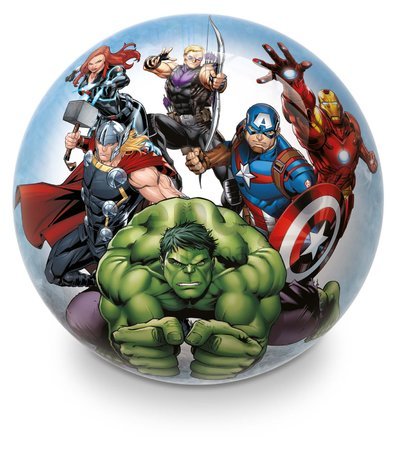 Rozprávková lopta Avengers Mondo gumená 23 cm