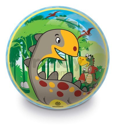 Rozprávková lopta Dinosaur BioBall Mondo gumová 23 cm