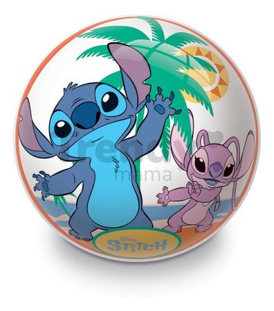 Rozprávková lopta Stitch Mondo gumená 23 cm