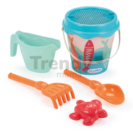 Vedro set Sardine Garnished Bucket Écoiffier 17 cm s krhličkou a formičkou od 18 mes