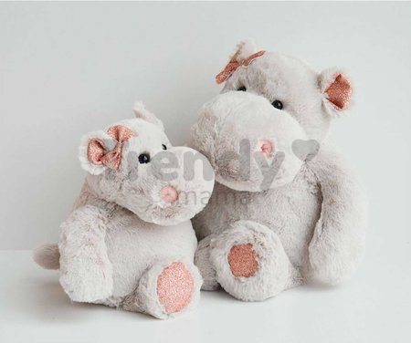 Plyšový hrošík Hippo Girl Histoire d’ Ours sivý 25 cm od 0 mes