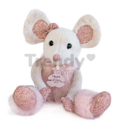Plyšová myška Star Mouse Histoire d’ Ours v darčekovom balení ružová 25 cm od 0 mes