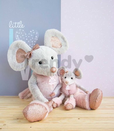 Plyšová myška Star Mouse Histoire d’ Ours v darčekovom balení ružová 25 cm od 0 mes