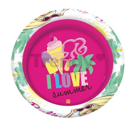 Nafukovací bazén Barbie Mondo trojkomorový 100 cm od 10 mes