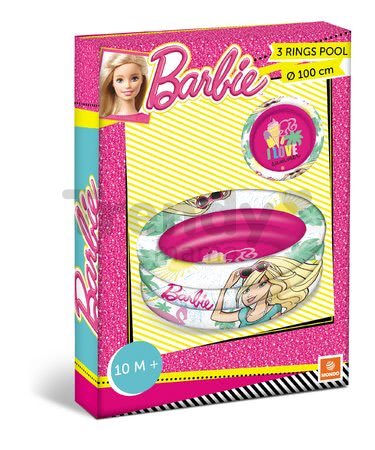 Nafukovací bazén Barbie Mondo trojkomorový 100 cm od 10 mes
