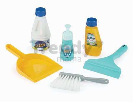 Upratovací vozík s vysávačom Vacuum Trolley Clean Home Écoiffier s 8 doplnkami
