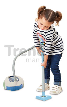 Upratovací vozík s vysávačom Clean Home Écoiffier s metlou a vedrom 9 doplnkov od 3 rokov ECO2779