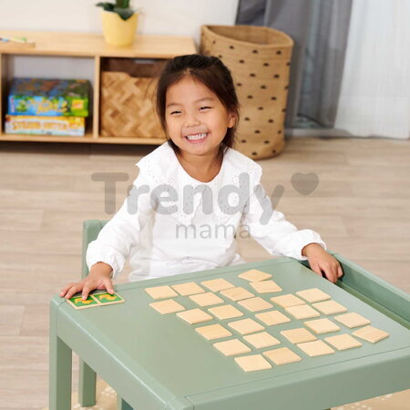 Drevené pexeso Zvieratká a objekty Remember Me Eichhorn 15 motívov 30 dielikov