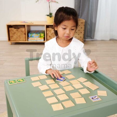 Drevené pexeso Zvieratká a objekty Remember Me Eichhorn 15 motívov 30 dielikov