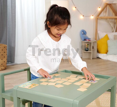 Drevené pexeso Zvieratká a objekty Remember Me Eichhorn 15 motívov 30 dielikov