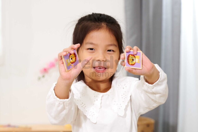 Drevené pexeso Zvieratká a objekty Remember Me Eichhorn 15 motívov 30 dielikov