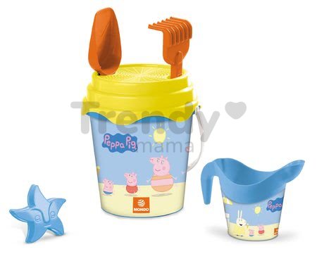 Vedro set s krhlou Peppa Pig Mondo 6 dielov (výška 17 cm) od 18 mes