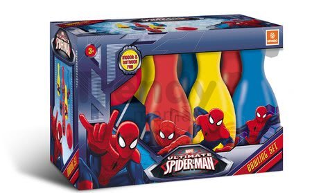 Kolky Spiderman Mondo s loptou (výška 20 cm) 6 dielov