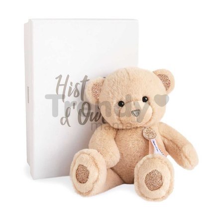 Plyšový medvedík Ours Charms Beige Histoire d’ Ours v darčekovom balení béžový 24 cm od 0 mes