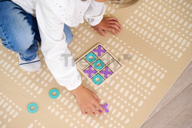 Drevená hra Piškvorky Tic Tac Toe Game Eichhorn 11 dielov