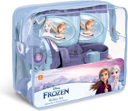 Kolieskové korčule Frozen Mondo s chráničmi veľkost 22-29