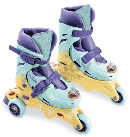 Kolieskové korčule Frozen Mondo inline veľkosť 29-32 3-kolieskové od 5 rokov