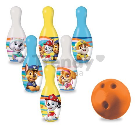 Kolky Paw Patrol Mondo s loptou (výška 20 cm) 6 dielov