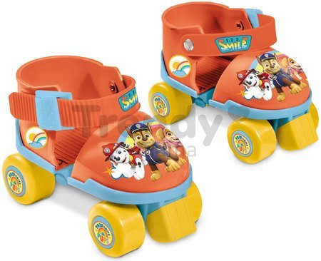 Korčule 4-kolieskové Paw Patrol Mondo s chráničmi na kolená a lakte veľkost 22-29