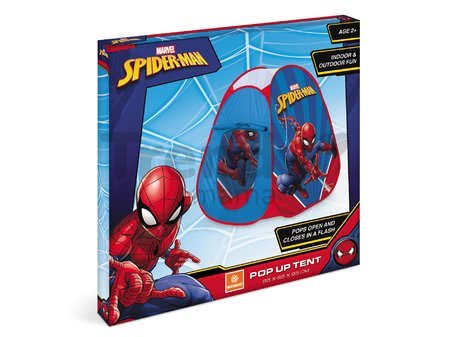 Stan Spiderman Pop Up Mondo s okrúhlou taškou červenou