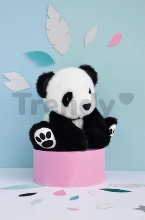 Plyšová panda So Chic Panda Histoire d’ Ours čierno-biela 17 cm od 0 mes