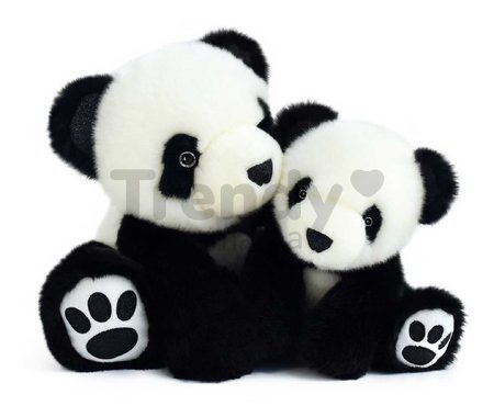 Plyšová panda So Chic Panda Histoire d’ Ours čierno-biela 25 cm od 0 mes