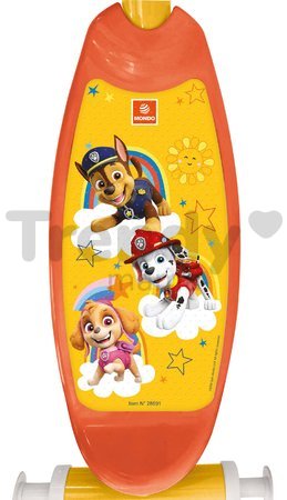 Trojkolesová kolobežka Paw Patrol Mondo oranžová od 24 mes