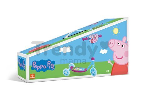 Kolobežka trojkolesová Peppa Pig Mondo s emblémom od 24 mes