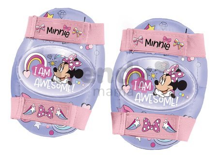 Kolieskové korčule Minnie Roller Skates Mondo s chráničmi na kolená a lakte veľkosť 22-29