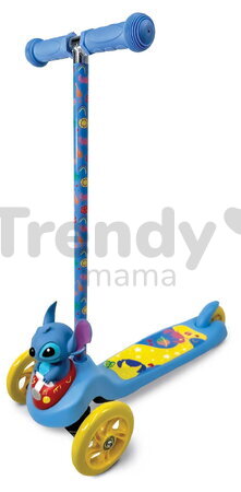 Kolobežka trojkolesová Stitch 3D Scooter Mondo modrá