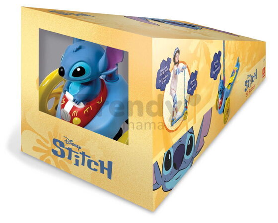 Kolobežka trojkolesová Stitch 3D Scooter Mondo modrá