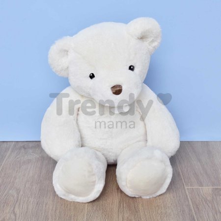 Plyšový medvedík Ours Titours White Histoire d’ Ours biely 50 cm od 0 mes
