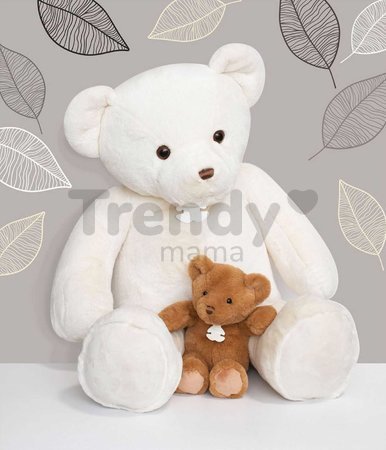 Plyšový medvěd Ours Titours White Histoire d’ Ours bílý 75 cm od 0 měsíců