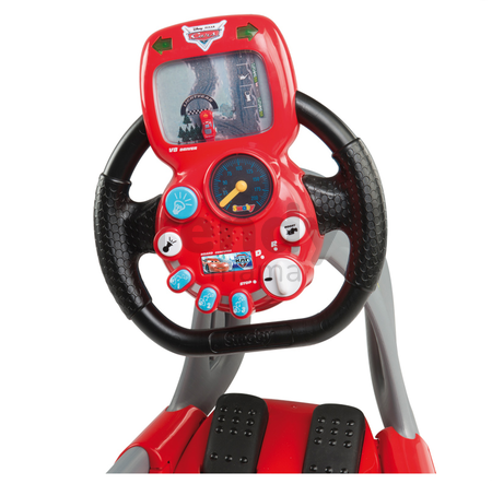 Elektronický trenažér V8 Cars Ice Driver Smoby so zvukom a svetlom