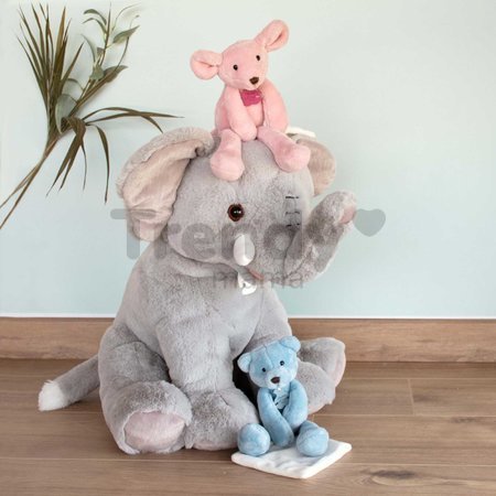 Plyšový sloník Elephant Histoire d’ Ours sivý 48 cm od 0 mes