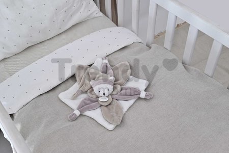 Plyšový medvedík na maznanie Bear Taupe Collector Doudou et Compagnie v darčekovom balení béžový 24 cm od 0 mes