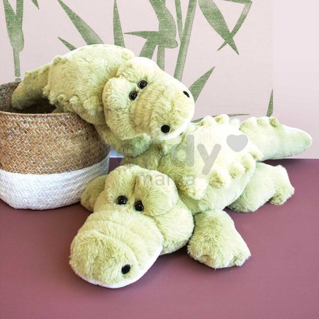 Plyšový krokodíl Croco Histoire d’ Ours zelený 60 cm od 0 mes